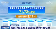 <b>我国外贸实现平稳增加 规模持续扩大 布局不竭优</b>